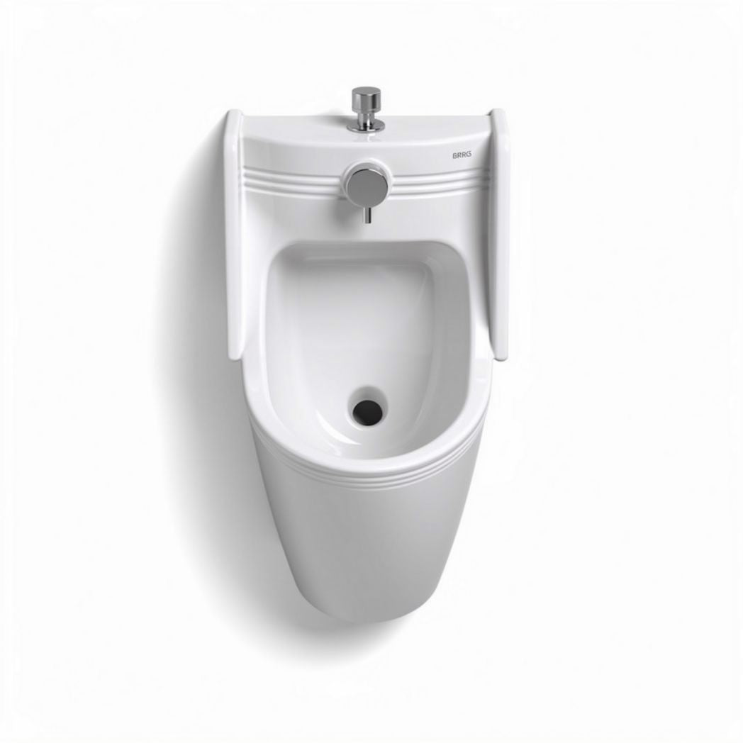 Bidet in ceramica bianca con rubinetto integrato dimensioni 45 x 35 x 60cm